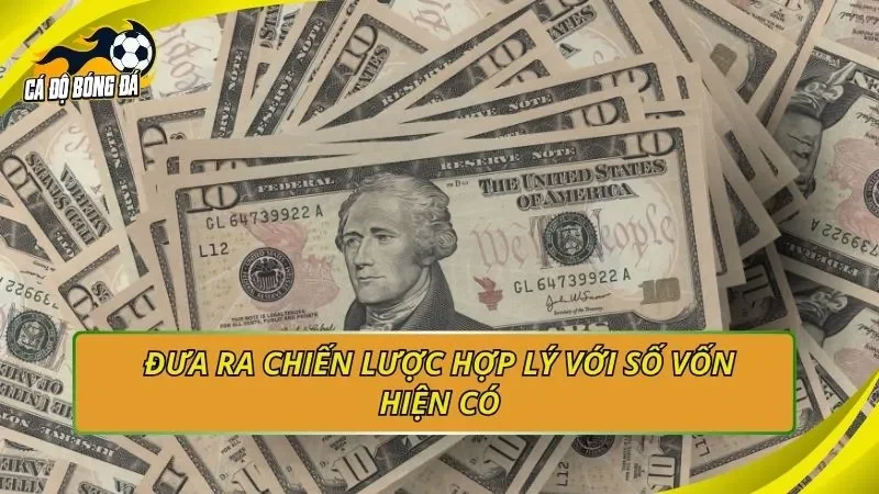 Đưa ra chiến lược hợp lý với số vốn hiện có