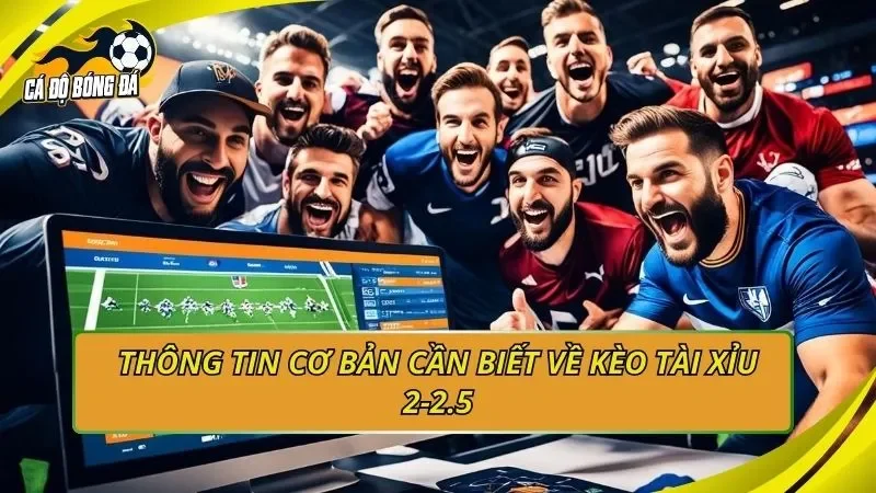 Thông tin cơ bản cần biết về kèo tài xỉu 2-2.5